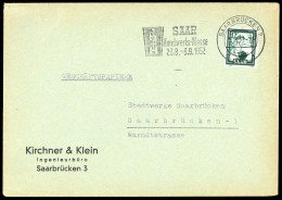 1951, Saar, 280, Brief - Altri & Non Classificati