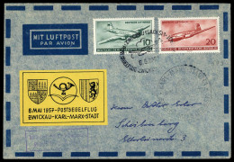 1957, DDR, 513, 515, Brief - Altri & Non Classificati