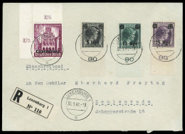 1941, Deutsche Besetzung II. WK Luxemburg, 41 ER U.a., Brief - Occupazione 1938 – 45