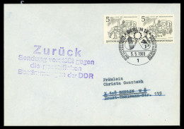 1969, Berlin, 330 (2) Pk, Brief - Other & Unclassified