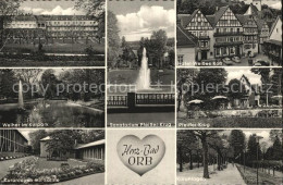 72448728 Bad Orb Sanatorium Pfeiffer Krug Hotel Weisses Ross Weiher Im Kurpark K - Bad Orb