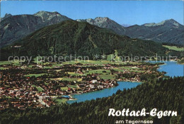 72448524 Rottach-Egern Blick Vom Riederstein Mit Tegernsee Rottach-Egern - Other & Unclassified