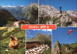 72448504 Jenner Berchtesgaden Bergkreuz Murmeltier  Jenner Berchtesgaden - Berchtesgaden