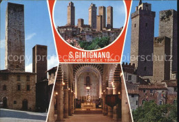 72448103 San Gimignano Altstadt Mit Festung San Gimignano - Other & Unclassified