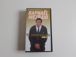 Cassette Vidéo VHS Raphael Mezrahi - 13 Interviews Volume 1 - Commedia