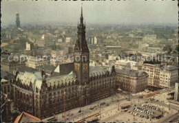 72447774 Hamburg Fliegeraufnahme Rathaus Hamburg - Andere & Zonder Classificatie