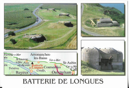 MILITARIA LONGUES SUR MER CALVADOS, LES BATTERIES ALLEMANDES, EDITION LE GOUBEY A BRETEVILLE SUR ODON CALVADOS, A VOIR - Sonstige & Ohne Zuordnung