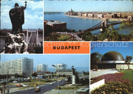 72447598 Budapest Donaupartie Mit Bruecke Neubauten Denkmal Budapest - Hongrie