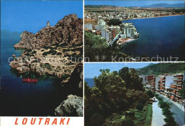 72447591 Loutraki Greece Fliegeraufnahme Bucht  - Grèce