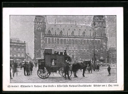 AK Eschweiler Bei Aachen, Das älteste Und Historischste Rathaus Deutschlands  - Otros & Sin Clasificación