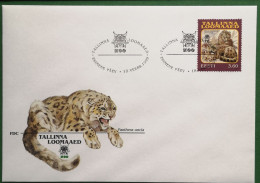 Estland 1999 FDC Zoo Tallin Leoparden Postfrisch - Estonia