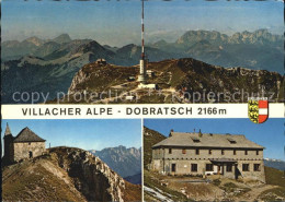 72447273 Dobratsch Kaernten Villacher Alpe Sendeturm Deutsche Kirche Ludwig Walt - Autres & Non Classés