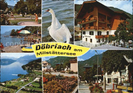 72447272 Doebriach Millstaettersee Fliegeraufnahme Stadtplatz Badestelle Radenth - Otros & Sin Clasificación