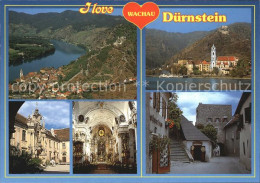 72447269 Duernstein Wachau Pfarrkirche Maria Himmelfahrt Fliegeraufnahme Duernst - Sonstige & Ohne Zuordnung