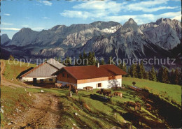 72447147 Lermoos Tirol Duftlalm Mit Mieminger Gebirge Lermoos - Altri & Non Classificati