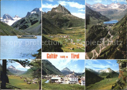 72447130 Galtuer Tirol Bootsfahrt Stausee Alpenpanorama Gebirgsstrasse Galtuer - Sonstige & Ohne Zuordnung