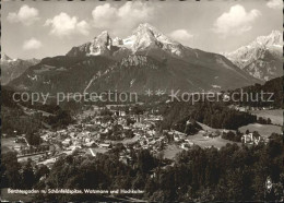 72447103 Berchtesgaden Mit Schoenfeldspitze Watzmann Und Hochkalter Berchtesgade - Berchtesgaden