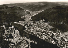 72447101 Wildbad Schwarzwald Sommerberghotel Wildbad Fliegeraufnahme Bad Wildbad - Sonstige & Ohne Zuordnung