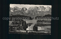 72447091 Schwarzsee Tirol Panorama Blick Gegen Wilden Kaiser Kaisergebirge Schwa - Sonstige & Ohne Zuordnung