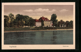 AK Ingolstadt, Flusspartie Mit Realschule  - Ingolstadt