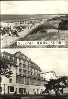 72446996 Heringsdorf Ostseebad Usedom FDGB Heim Solidaritaet Badestrand Ostseeba - Altri & Non Classificati