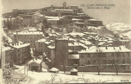 04  SISTERON SOUS LA NEIGE (ref 6775) - Sisteron