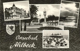 72446961 Ahlbeck Ostseebad Konzertplatz Seebruecke Strand FDGB Erholungsheim Ber - Sonstige & Ohne Zuordnung