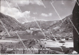 O946 Cartolina Il Lago E L'ospizio Del S.bernardo Aosta - Aosta