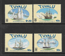 TUVALU 1998 BATEAUX  YVERT N°744/747 NEUF MNH** - Boten