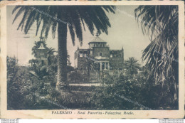 Ab219 Cartolina Palermo Citta' Real Favorita Palazzina Reale - Palermo