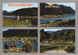 72446491 Weissensee Kaernten Teilansicht Minigolf Badestelle  Weissensee Kaernte - Weissensee