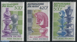 Mali 1983 Chess 3v, Mint NH, Sport - Chess - Chess