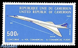 Cameroon 1976 Concorde 1v, Mint NH, Transport - Concorde - Aircraft & Aviation - Concorde