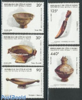 Ivory Coast 1986 Housekeeping Tools 5v, Mint NH, Health - Food & Drink - Art - Art & Antique Objects - Ungebraucht
