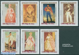 Madagascar 2004 Famous Persons 7v, Mint NH, Various - Uniforms - Costumi