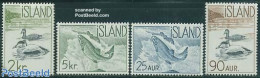 Iceland 1959 Wildlife 4v, Mint NH, Nature - Birds - Ducks - Fish - Ungebraucht