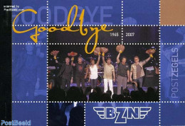 Netherlands - Personal Stamps TNT/PNL 2007 Goodbye BZN, Prestige Booklet, Mint NH, Performance Art - Music - Popular M.. - Musique