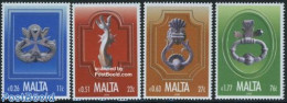 Malta 2008 Door Knockers 4v, Mint NH - Malta