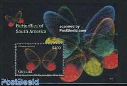 Guyana 2006 Butterflies Of South America S/s, Mint NH, Nature - Butterflies - Guyane (1966-...)