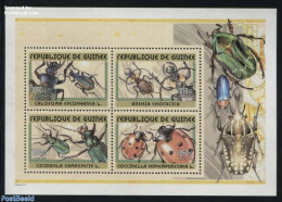 Guinea, Republic 2001 Insects 4v M/s, Mint NH, Nature - Insects - Other & Unclassified