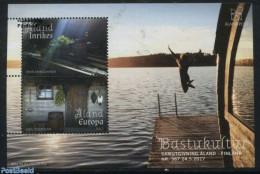 Aland 2017 Sauna Culture S/s, Joint Issue Finland, Mint NH, Various - Joint Issues - Emisiones Comunes
