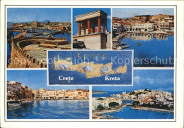 72444531 Kreta Crete Hafenstaedte Hafen  - Grèce