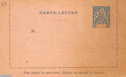 French Guyana 1900 Letter Card 25c, Unused Postal Stationary - Autres & Non Classés