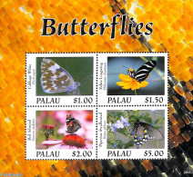 Palau 2020 Butterflies 4v M/s, Mint NH, Nature - Butterflies - Other & Unclassified