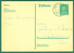 MONTABAUR 1928 1x GANZSACHE 8Pf-Beethoven +Orts-o Heimatbeleg > Weilburg Lahn - Postcards