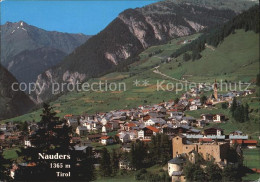 72444463 Nauders Tirol Ortsansicht Mit Burg Kirche Alpenpanorama Nauders - Andere & Zonder Classificatie