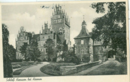 Hamm 1955; Schloss Heessen - Gelaufen. (Hermann Lorch) - Hamm