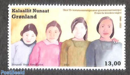 Greenland 2023 75 Years Women's Suffrage 1v, Mint NH, History - Women - Neufs