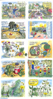 Sweden 2023 The Joy Of Harvest 10v S-a Booklet, Mint NH, Health - Nature - Food & Drink - Gardens - Stamp Booklets - Nuevos
