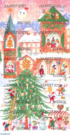 Sweden 2023 Christmas 10v S-a In Foil Booklet, Mint NH, Religion - Christmas - Stamp Booklets - Neufs